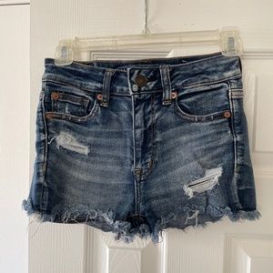 American eagle jean shorts-